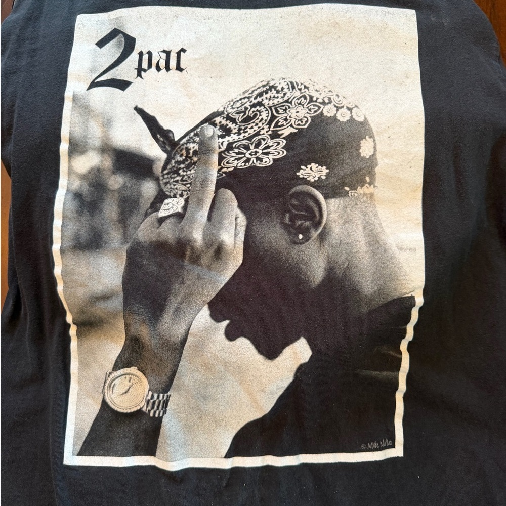 Bravado Black 2PAC Graphic Tee